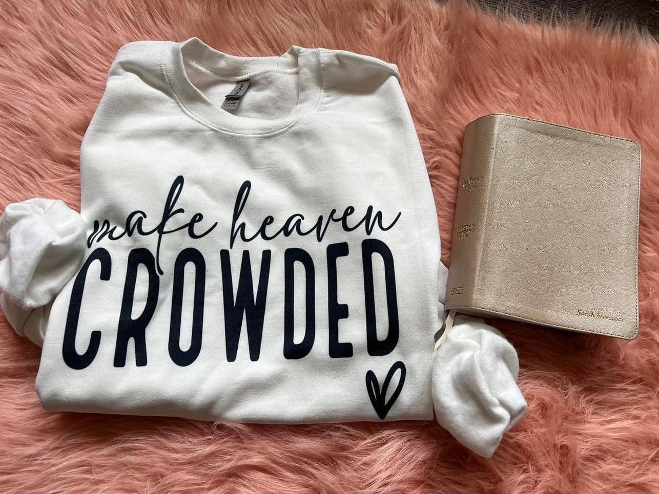 MAKE HEAVEN CROWDED Graphic T Shirt Fringed Outlaw