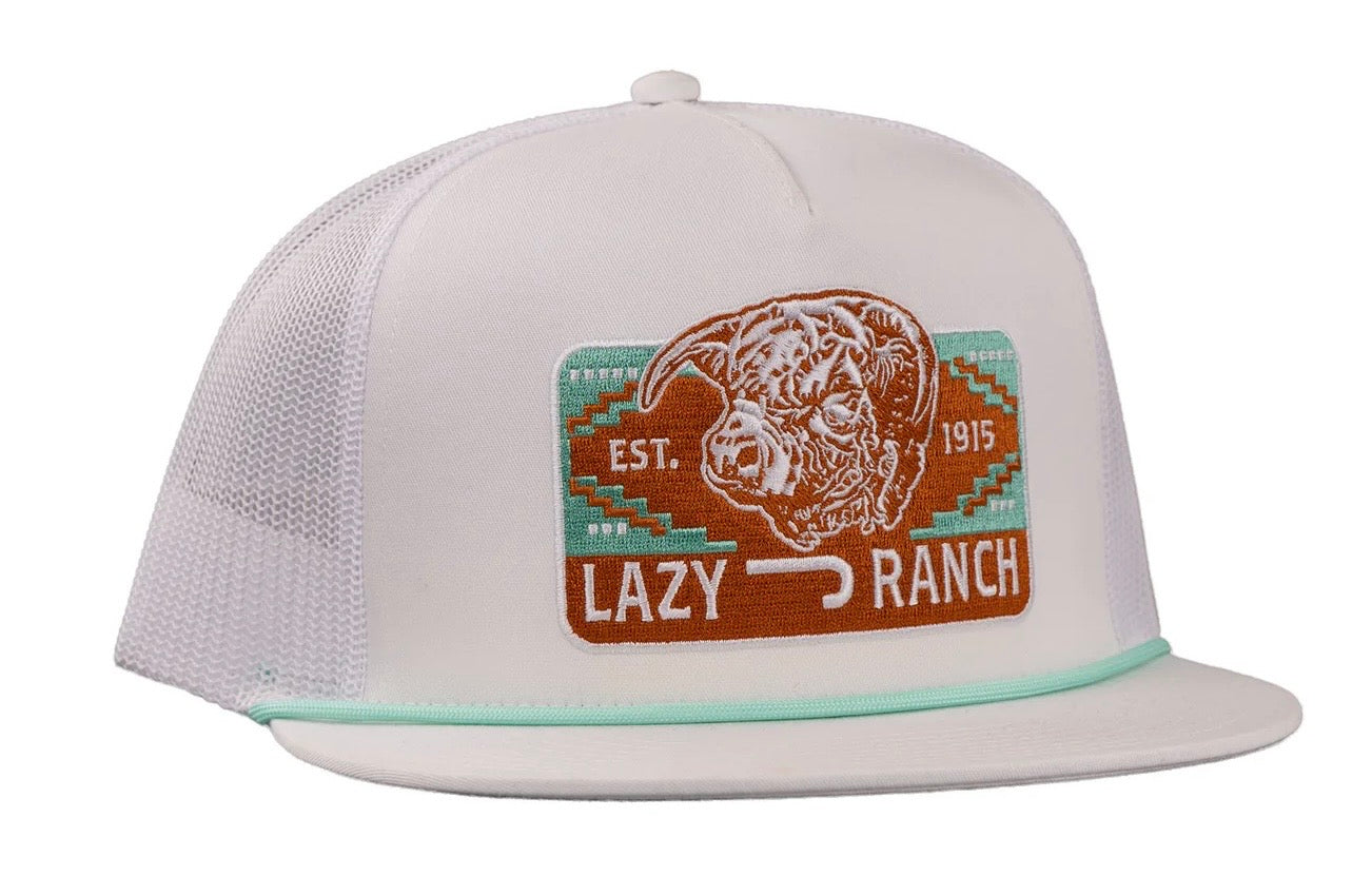 Lazy J Ranchwear Presidio Classic Rope Trucker Hat