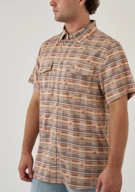 Duck Hunter Plaid Performance Western Shirt Burlebo