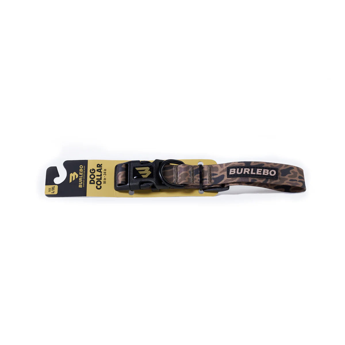 Camo Dog Collar Burlebo Small/Medium Tx/ Fl
