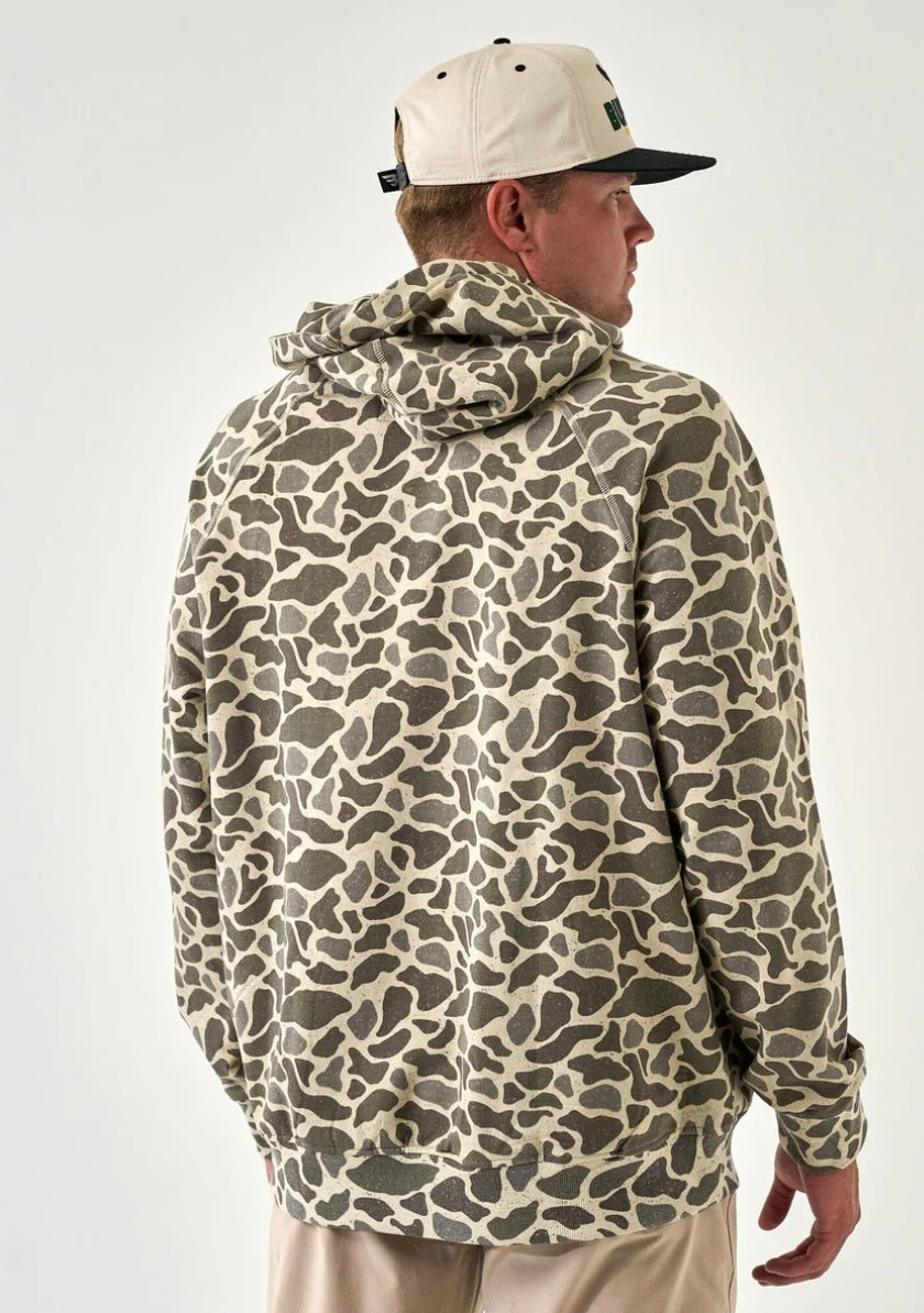Classic Deer Camo Fleece Hoodie