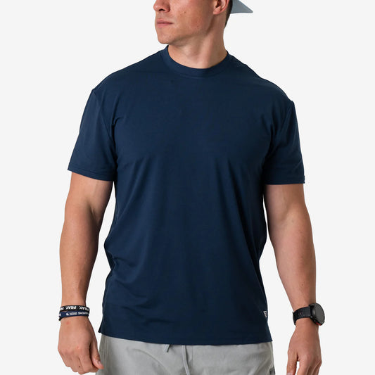 Navy Go To Tee Burlebo GTT-Navy Tx/ Fl