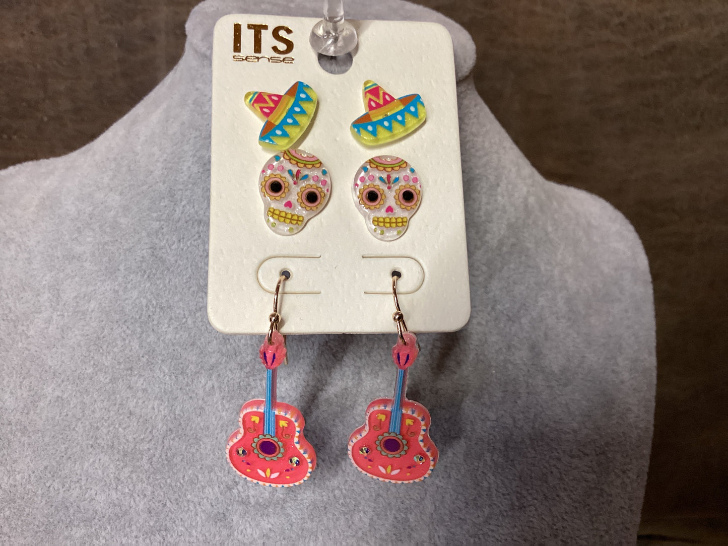 Trio fiesta earrings