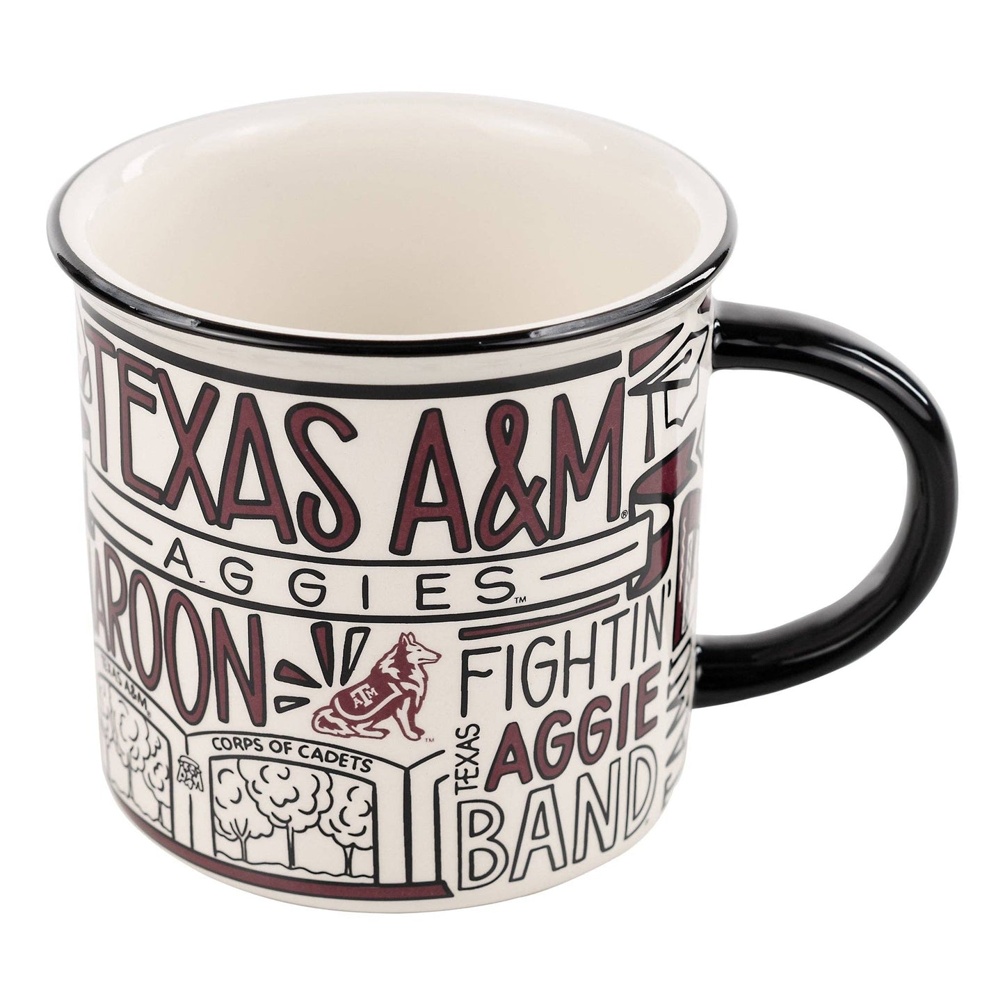 Texas A&M Collage Campfire Mug