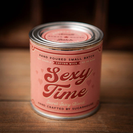 Sexy Time Soy Paint Can Candle Sugarhouse