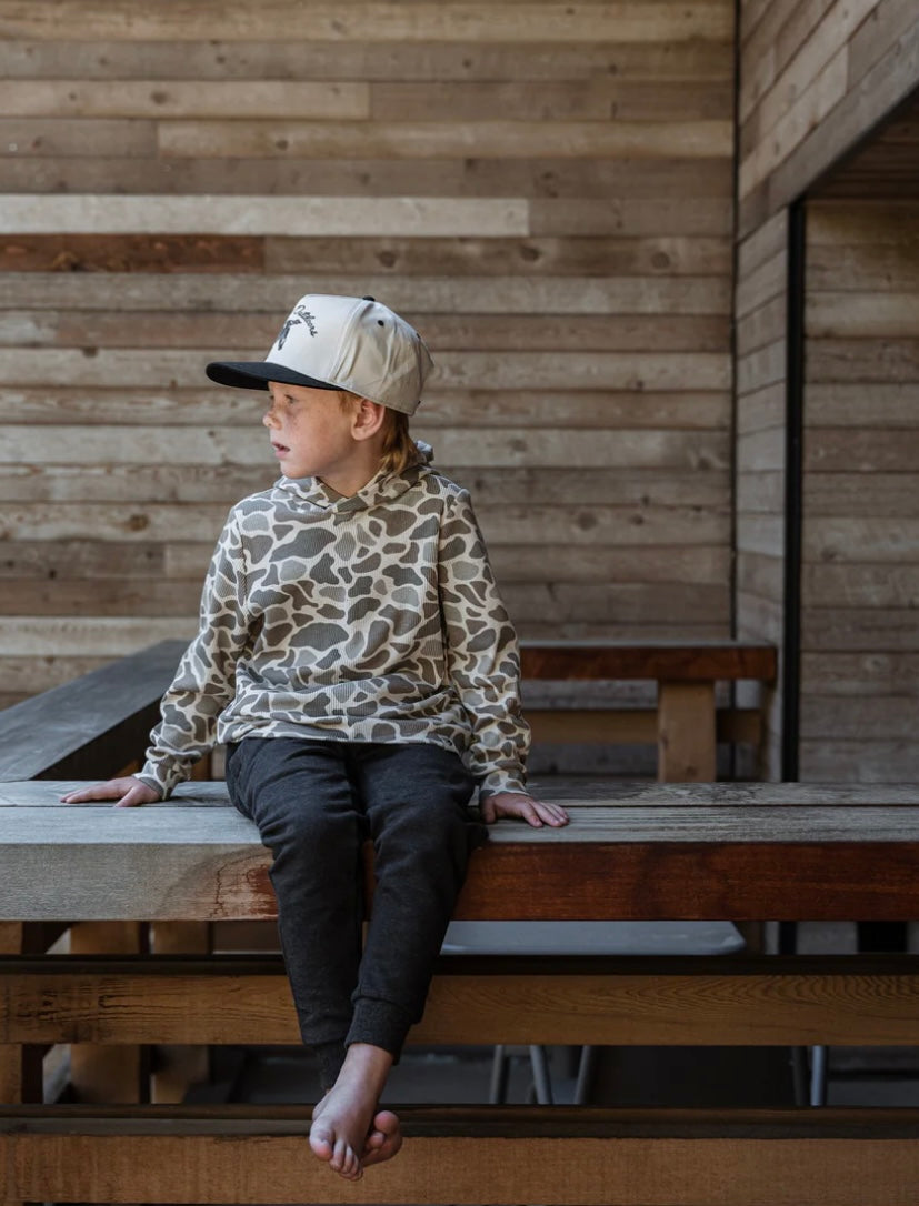 Youth Heather Black Joggers Burlebo