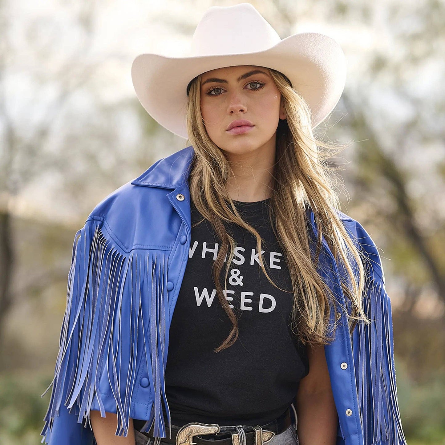 Cowboy Reserve  Whiskey & Weed T-Shirt: S-2X CC TX