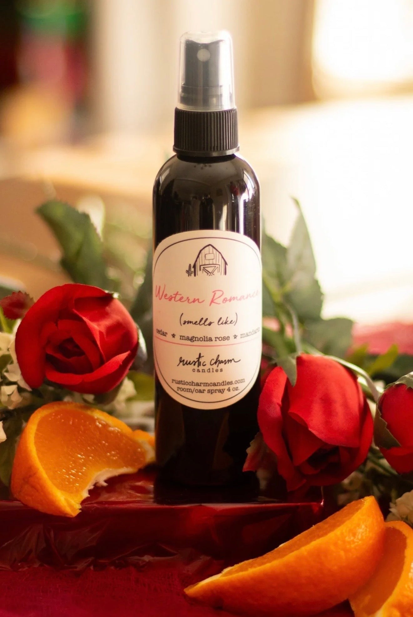 Western Romance Room Spray Rustic Charm