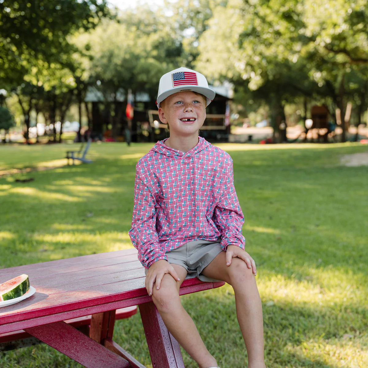 Youth Performance Cap - Old Glory Tx