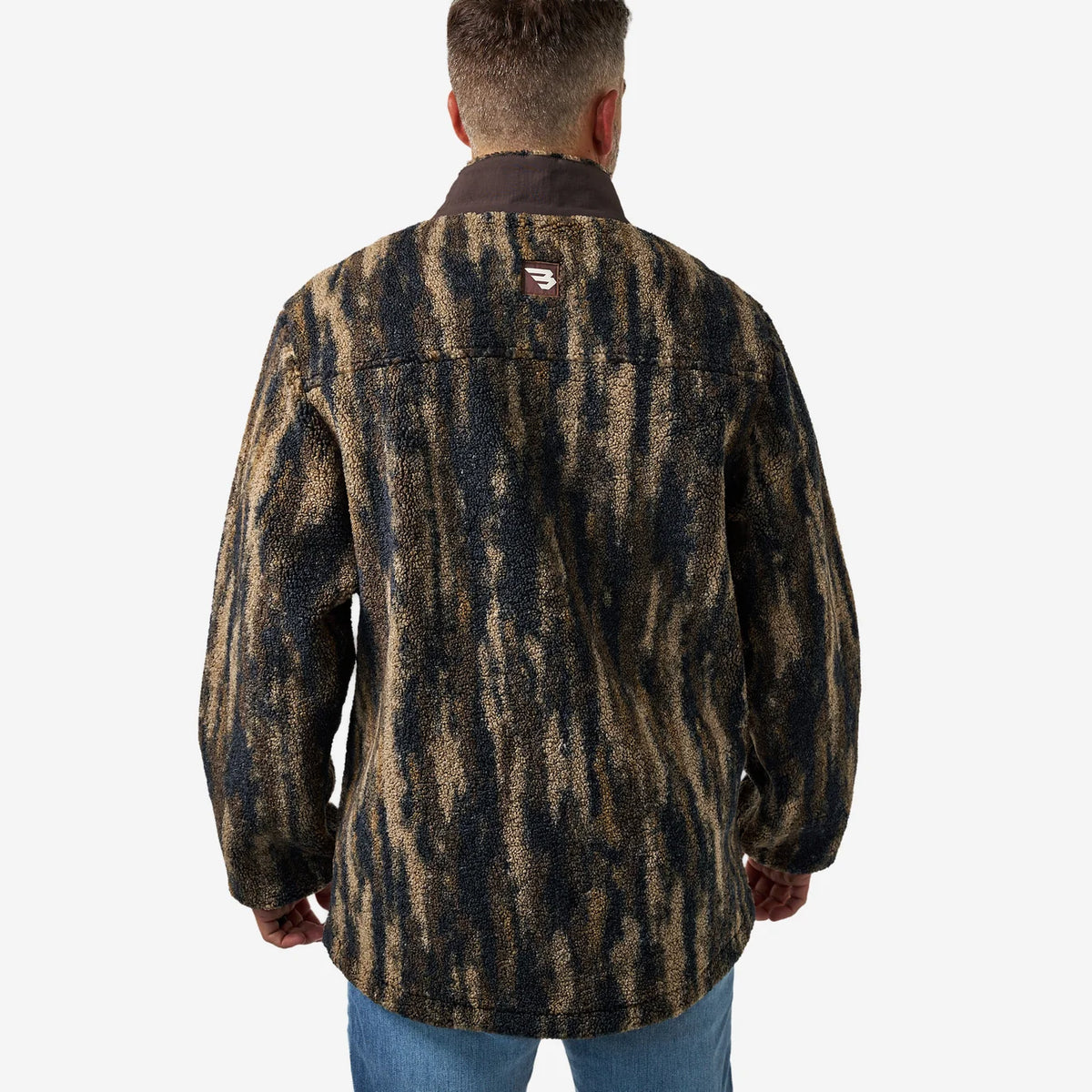 Midland Camo Burlebo Quarter Zip Sherpa MIDCQZ TX