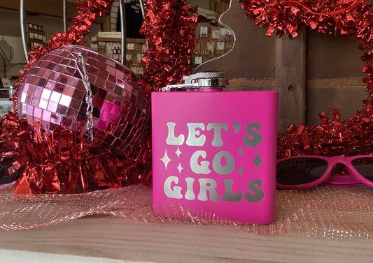Let’s Go Girls Flask