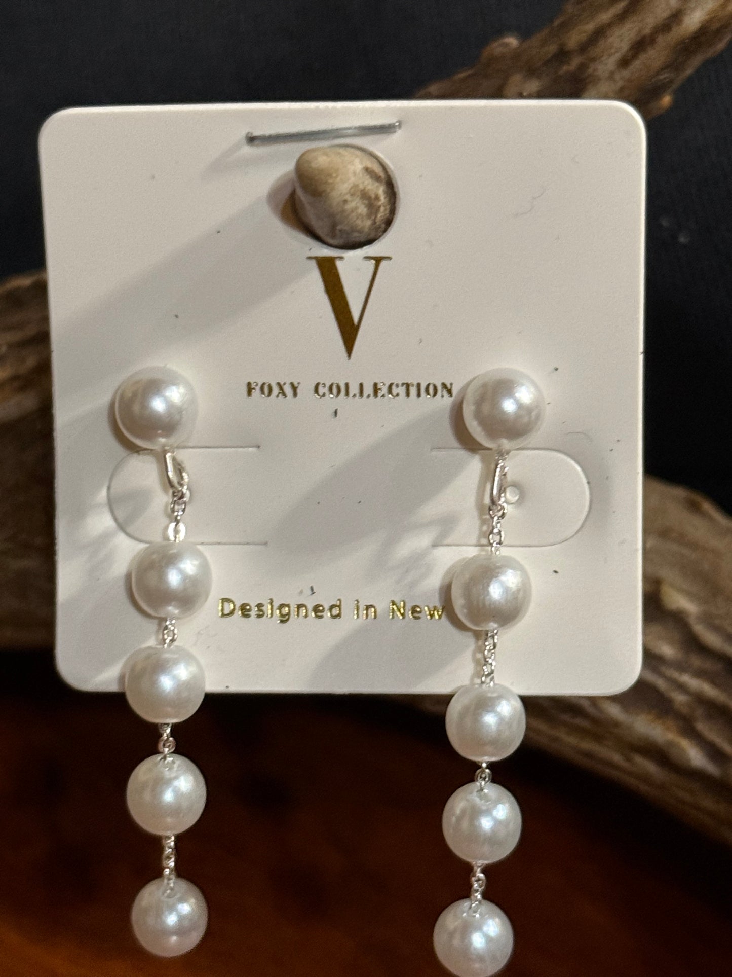 Strand Pearl Earrings