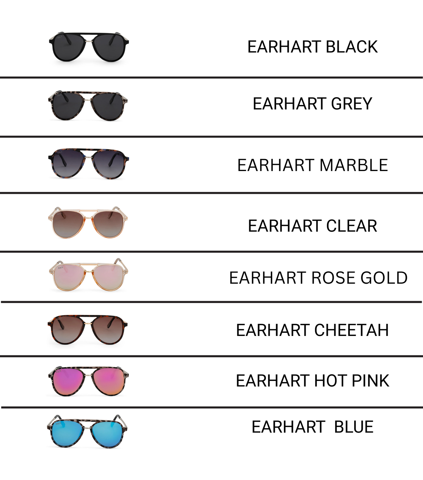 Earhart - Women’s Aviator Sunglasses–Polarized Everyday Chic: Hot pink Tx Dax