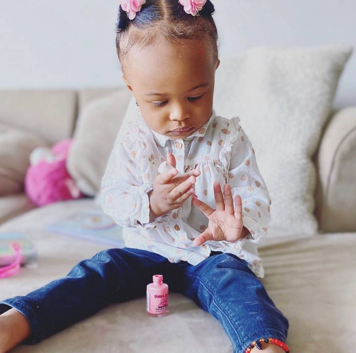 PINKie Promise Non-Toxic Kids Nail Polish Piggy