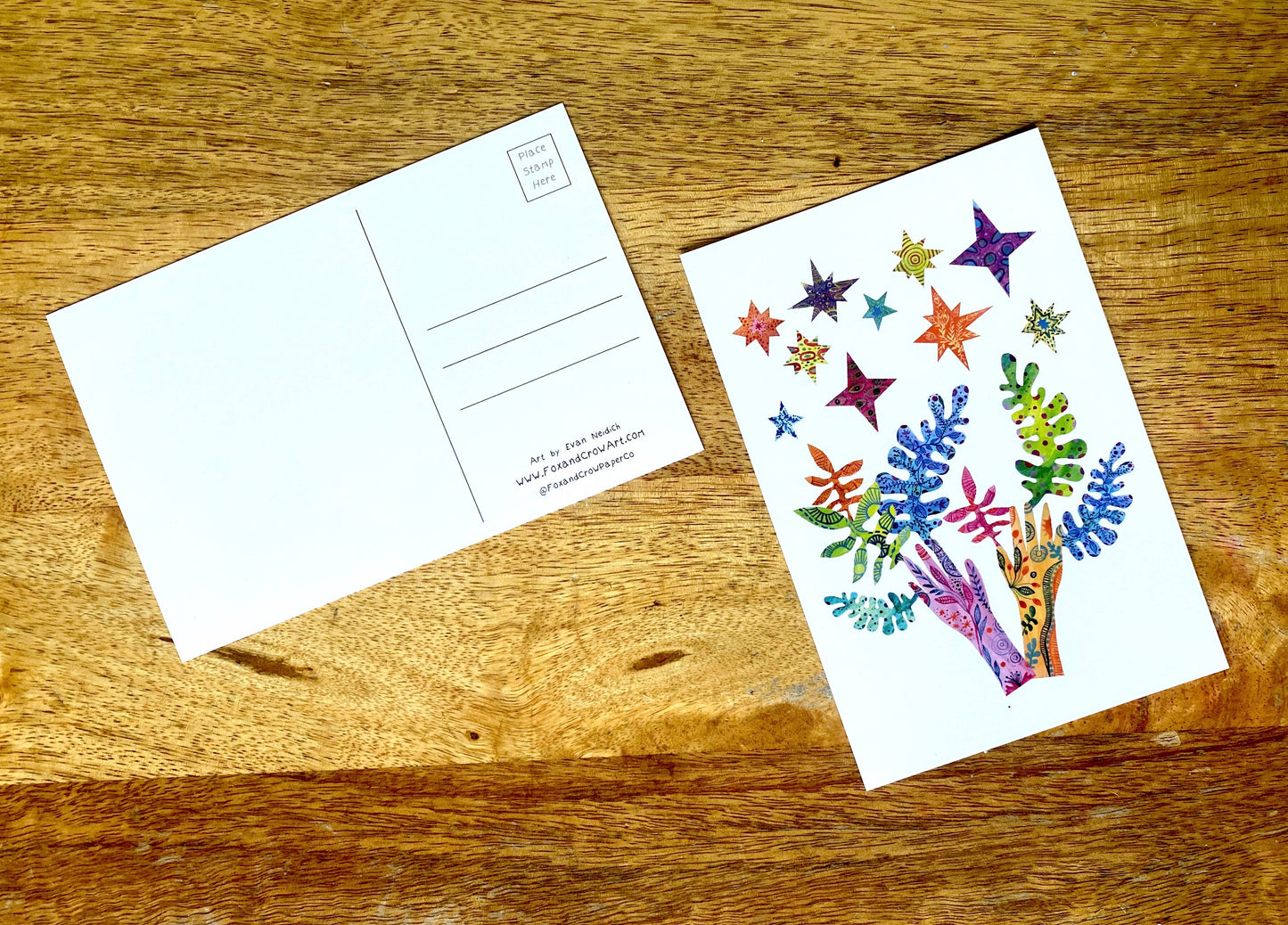 Florida Postcard Pack *  Whimsical FL Postcard * Mail Art