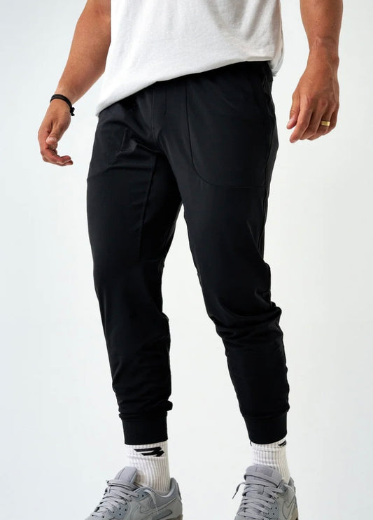 Black Performance Jogger Burlebo