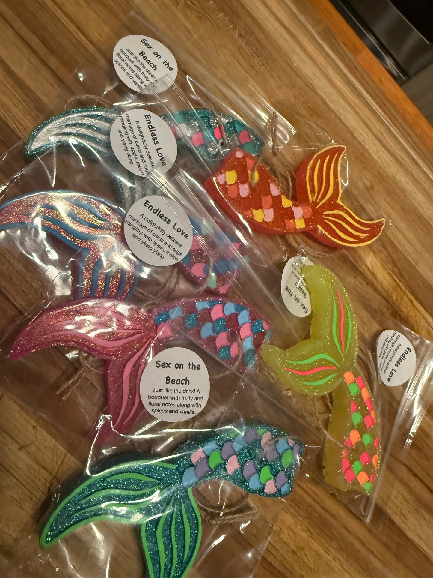 Mermaid Tail Car Freshie Southern