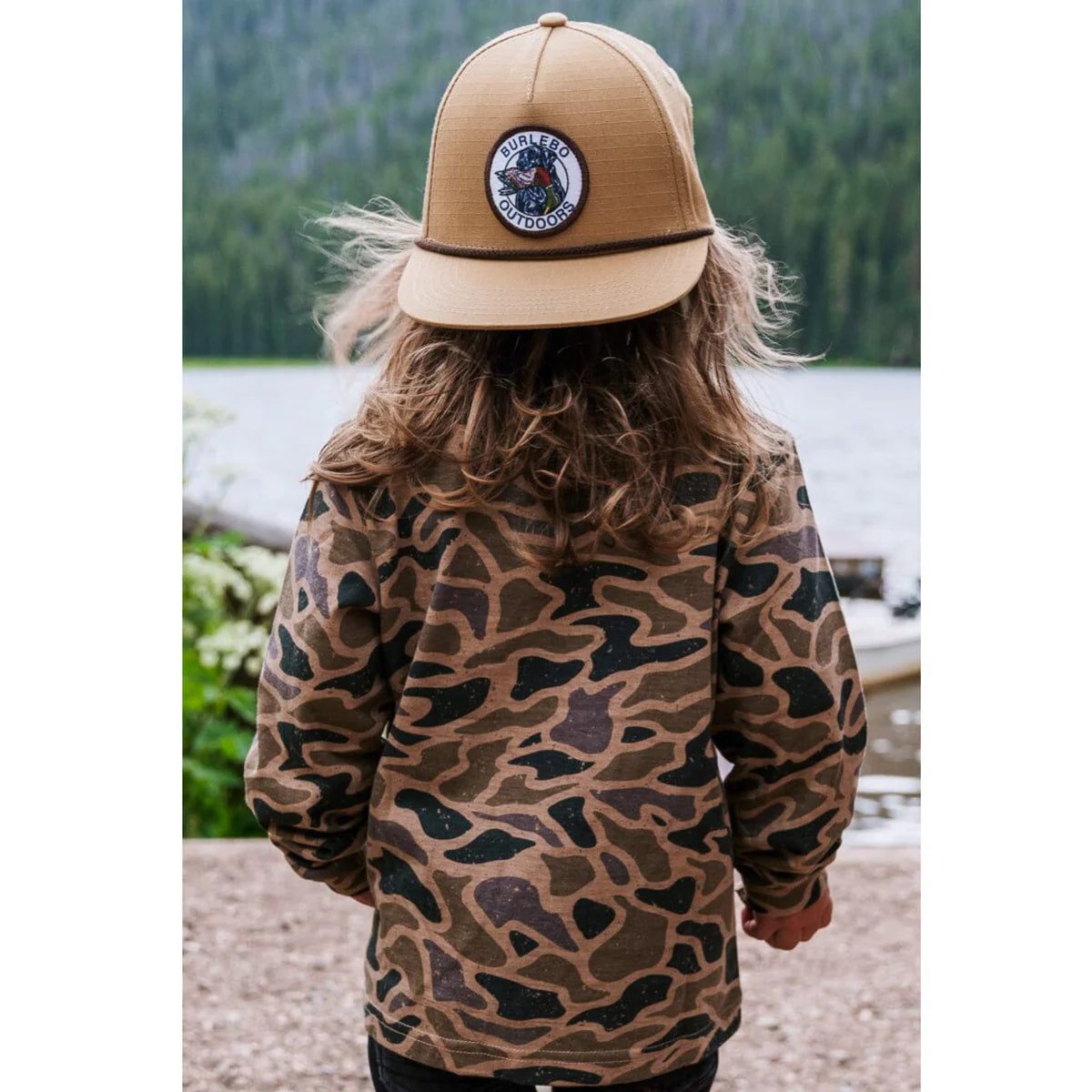 Longe sleeve GaugeCamo T Shirt Youth Burlebo