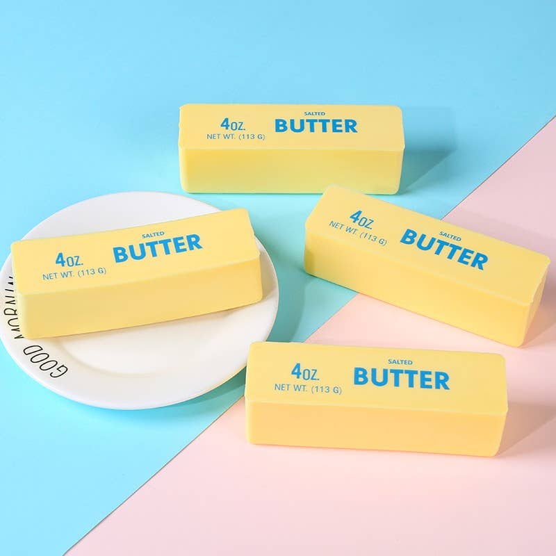 Pressure Squishy Toy Butter | 40BTS414: Butter