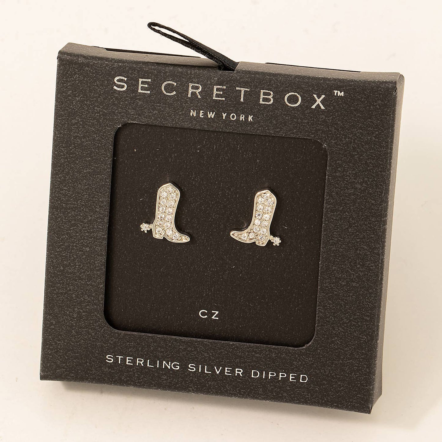 Secret Box Gold Dipped Studded Western Cowboy Boot Stud: Gold or Silver Fame