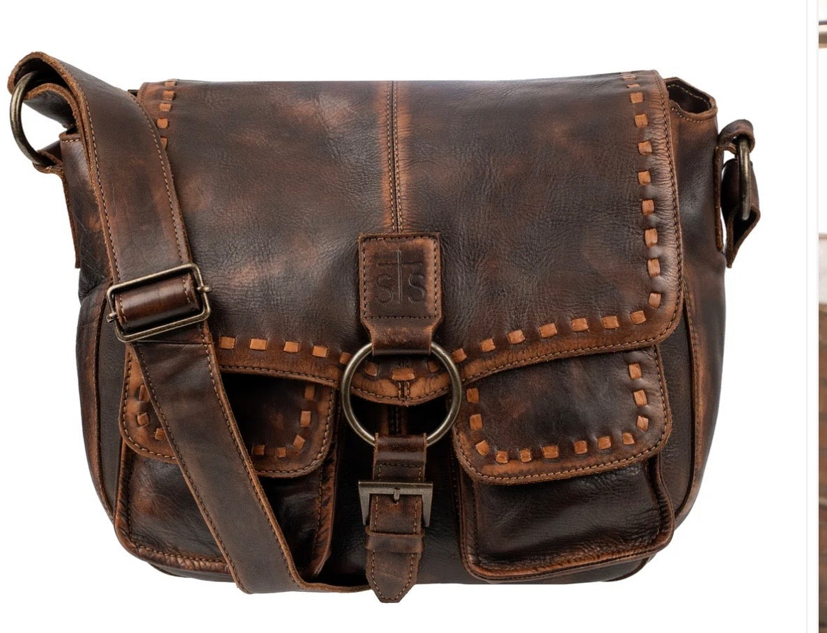 Bandera Chocolate Saddle Hobo Bag STS Ranchwear STS34010