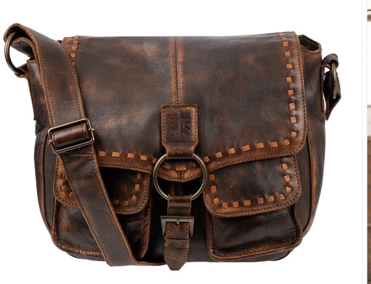 Bandera Chocolate Saddle Hobo Bag STS Ranchwear STS34010