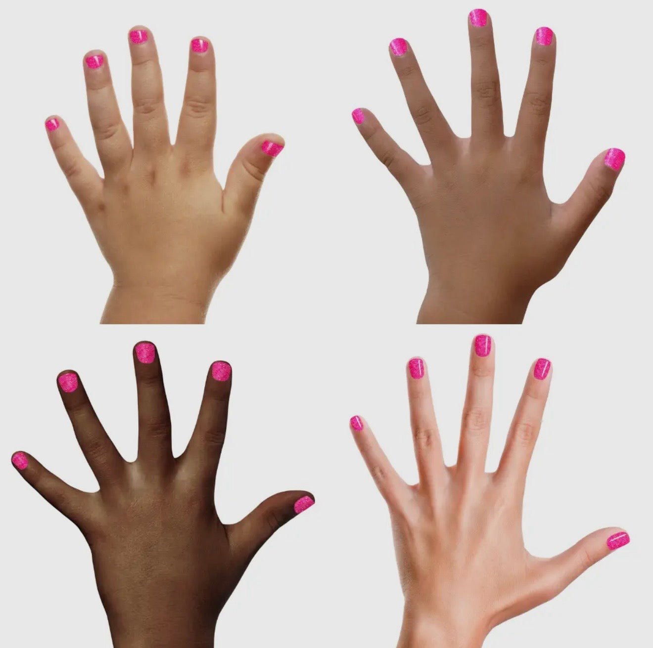 Neon Lights Non-Toxic Kids Nail Polish