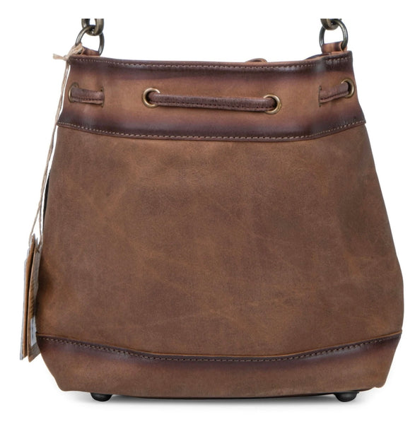 Cowhide Derby Bucket Bag STS Ranchwear 35861