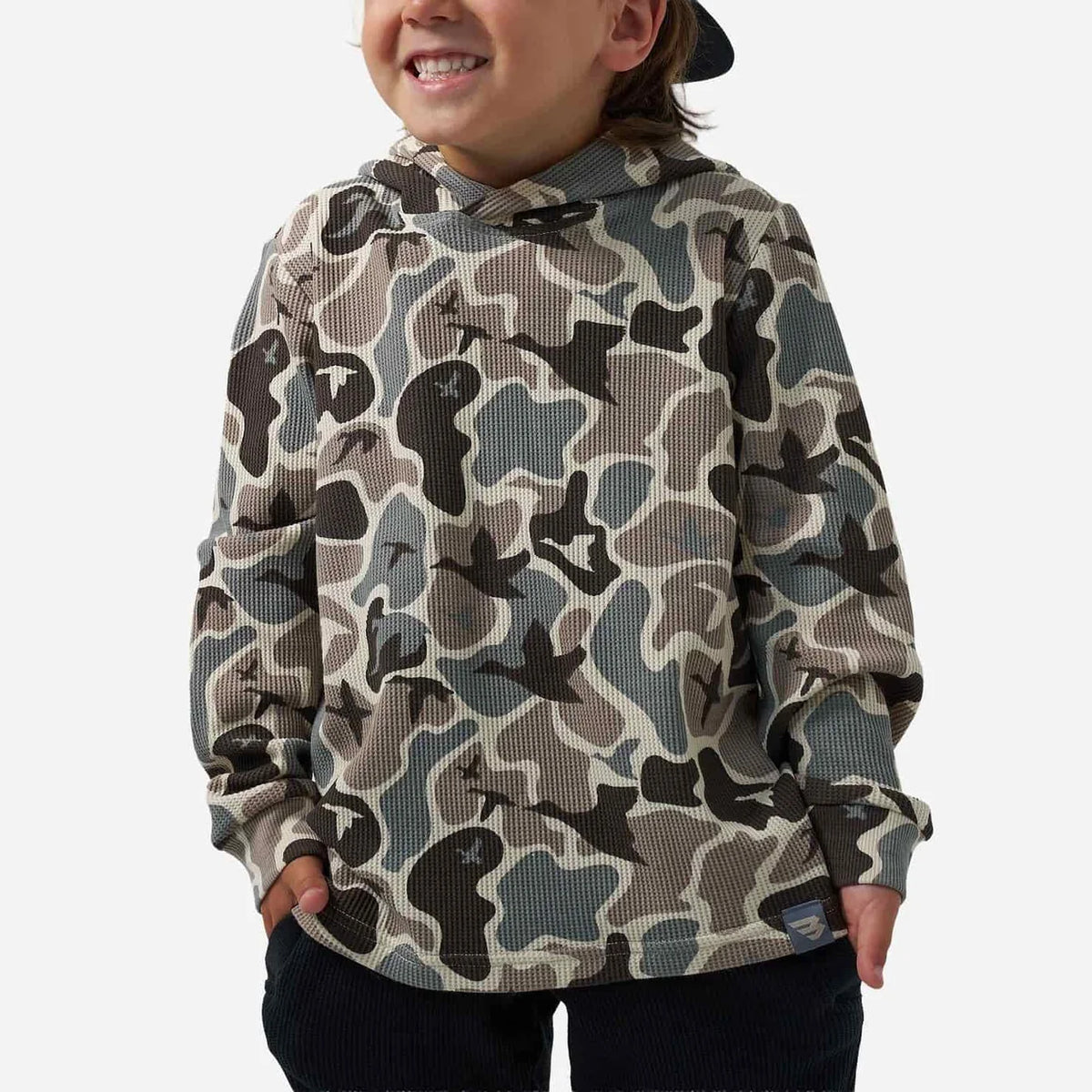 Mallard Mayhem Youth Thermal Hoodie Tx Y-TH-MMAYC