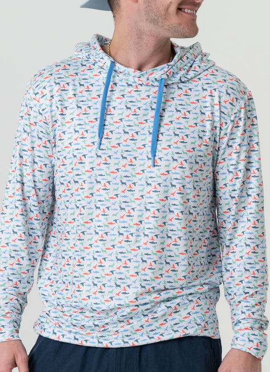 The Great Outdoors Performance Hoodie with UPF 50 Sun Protection Burlebo