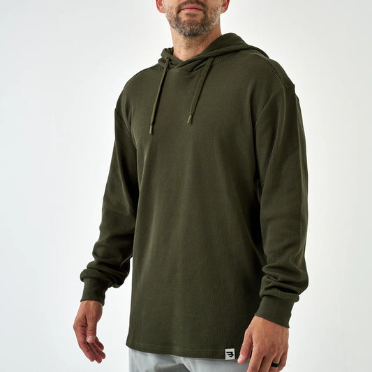 Mallard Green Thermal Hoodie Burlebo