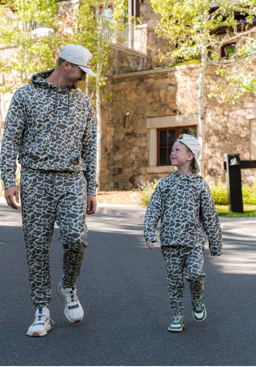 Classic Deer Camo Fleece Hoodie