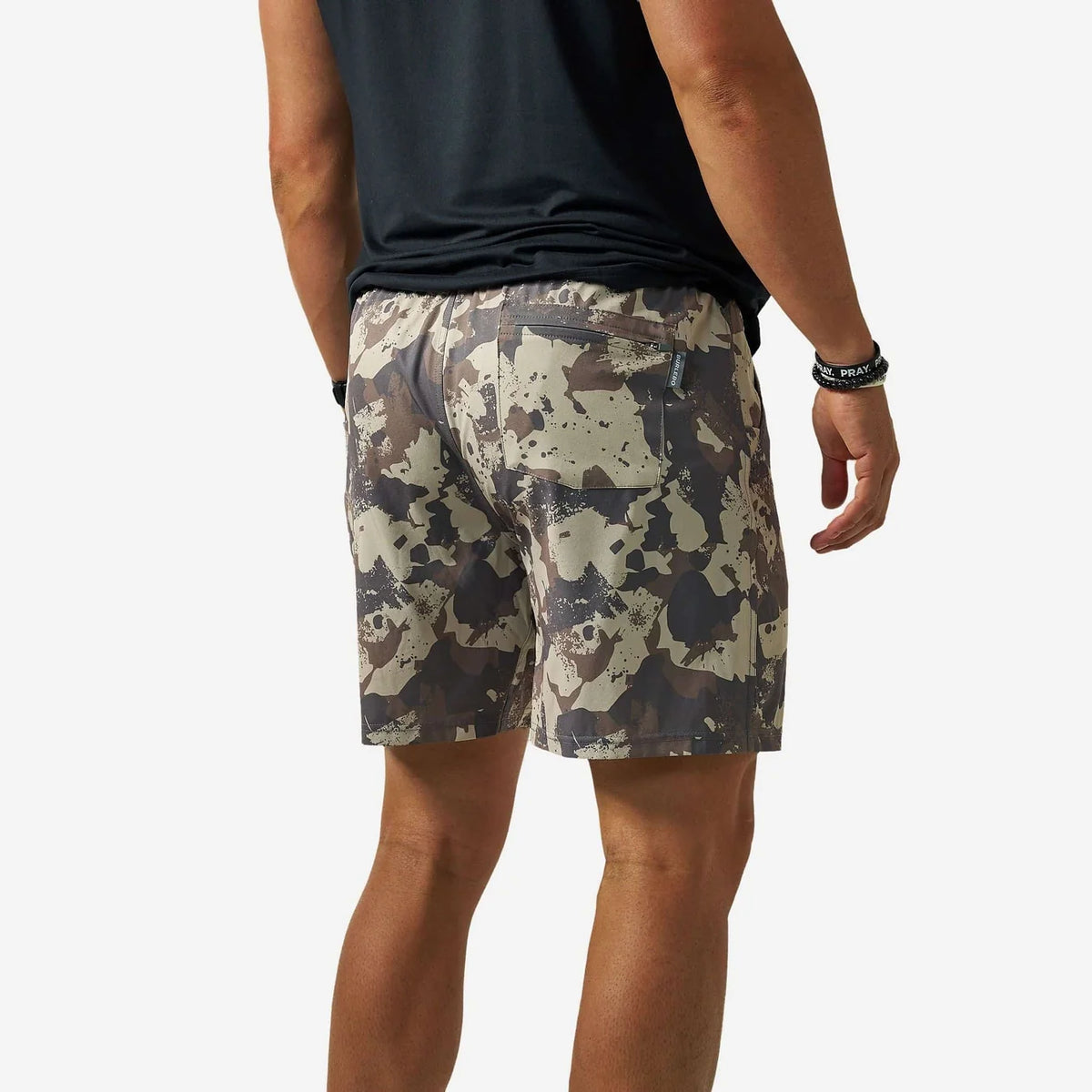 Splatter Camo Burlebo Athletic Shorts AS-SPLAC Tx