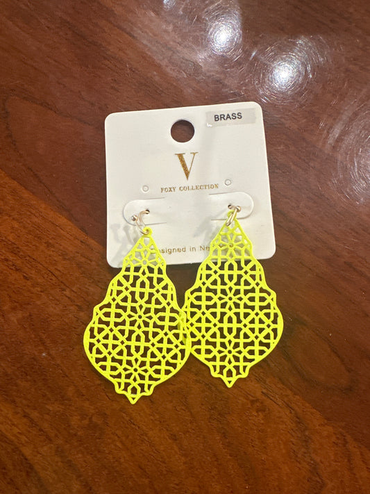 Dangle Lattice Earrings