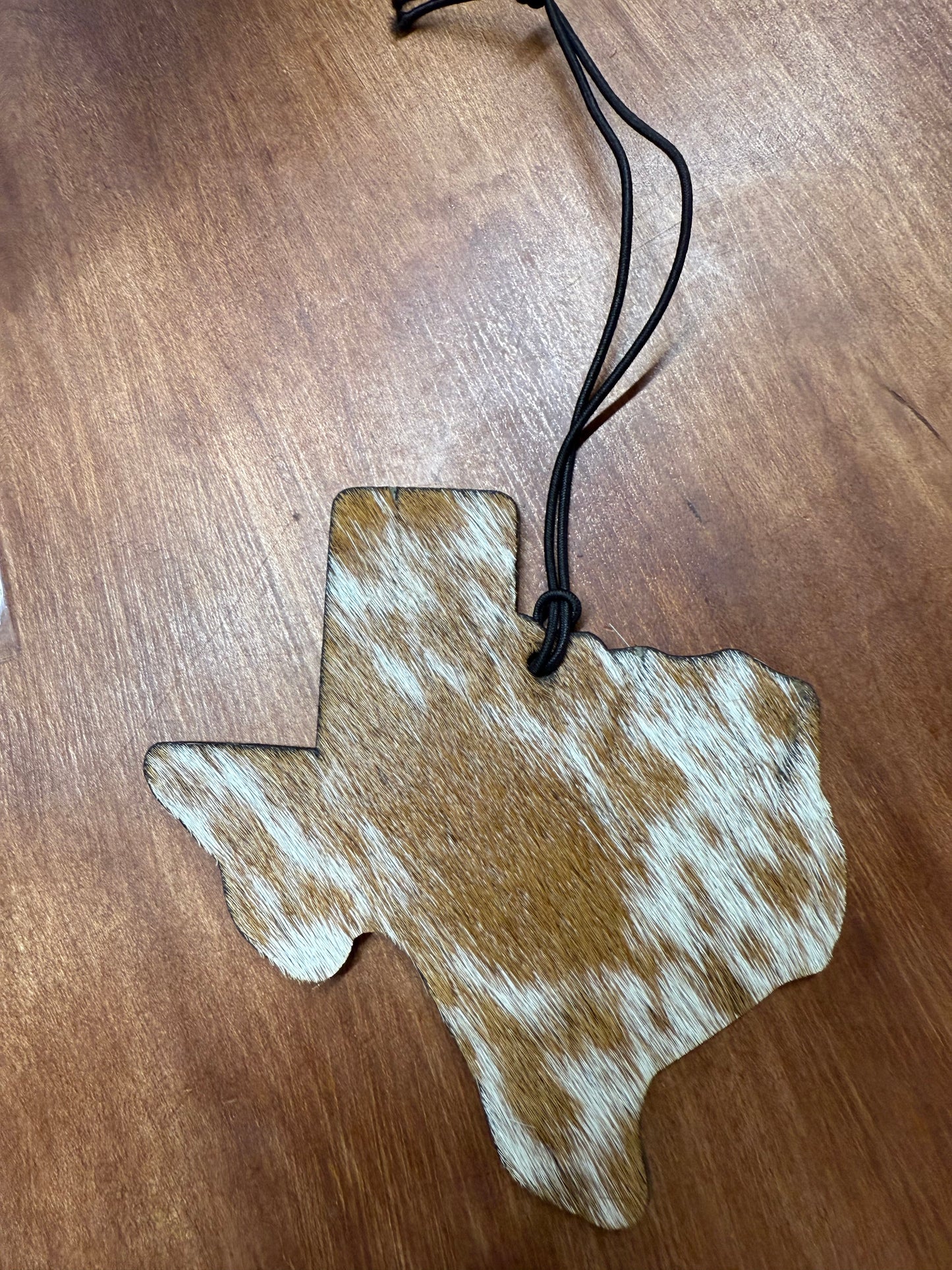 Cowhide Texas Car Freshie