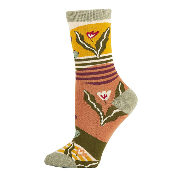 Sol De Cactus | Women's Western Premium Cotton Crew Socks Oooh Yeah socks