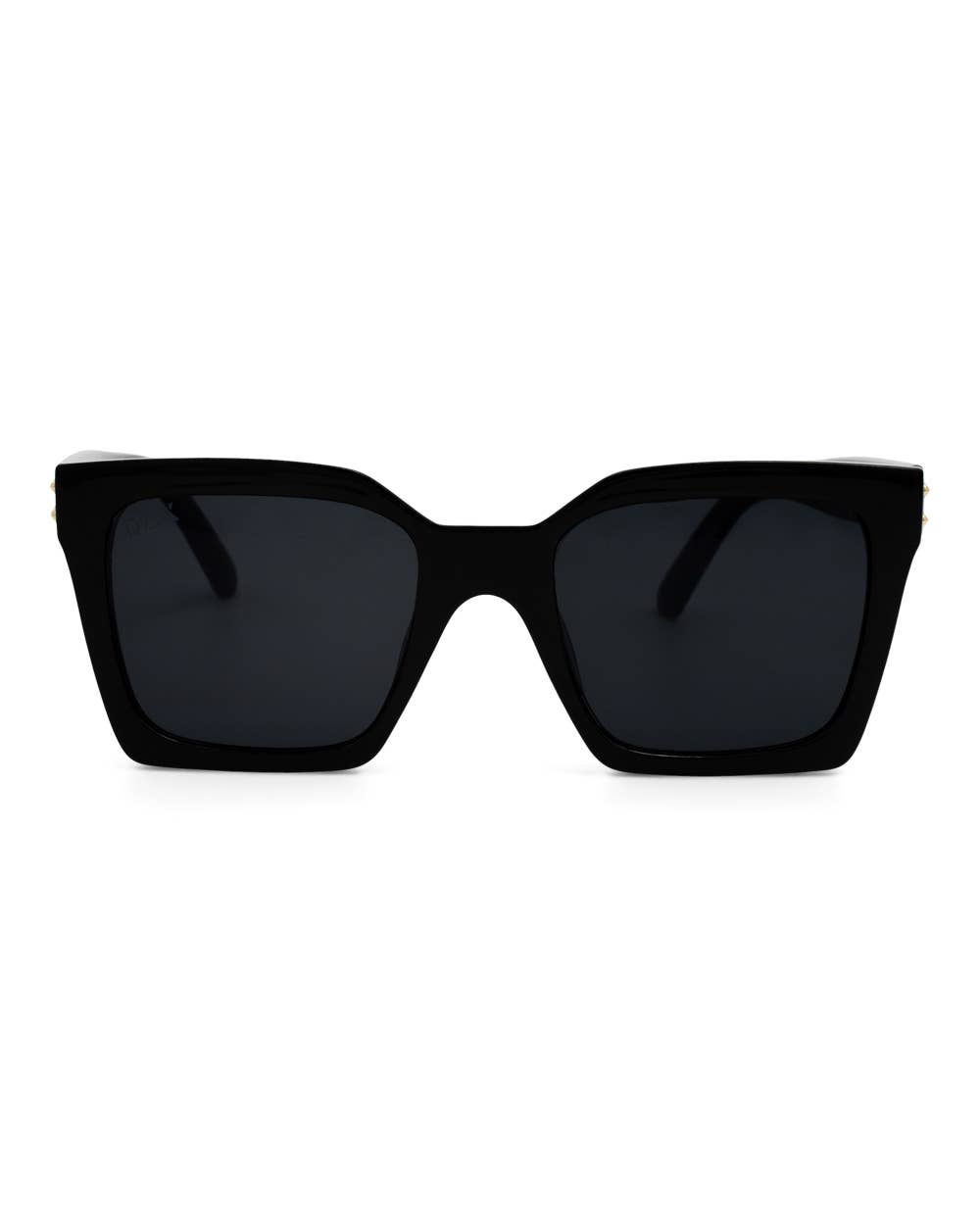 Wylie - Women's Oversized Square Sunglasses: Black Tx Dax