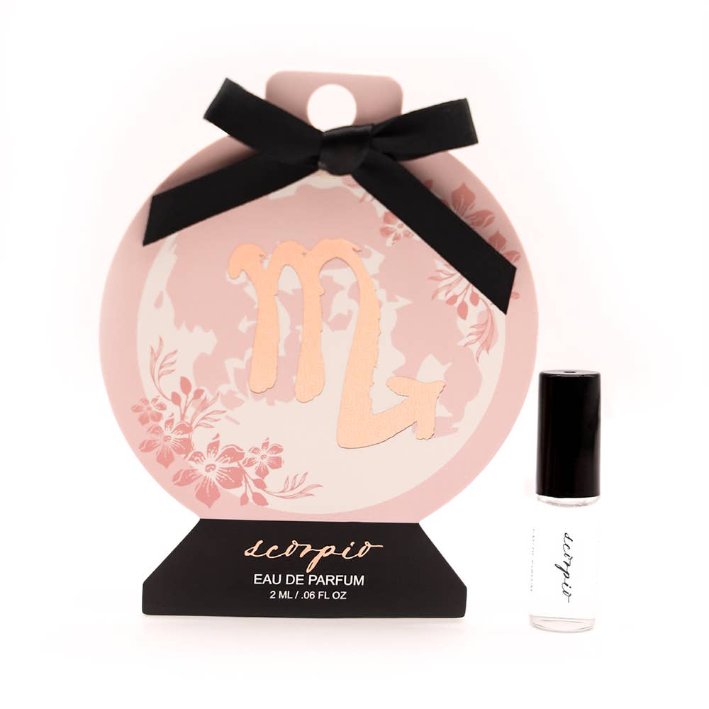 Zodiac Perfumette Card Pink: Pisces