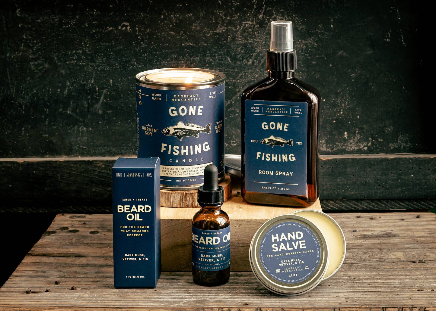 Candle | The Americana Men’s Series | Gone Fishing
