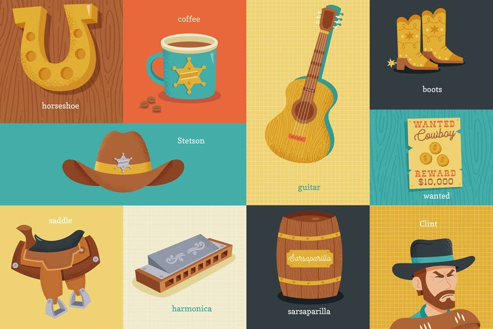 100 First Words for Little Cowpokes Familius