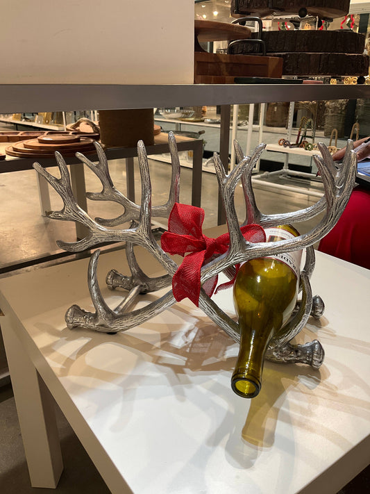 Aluminum Antler Wine Rack