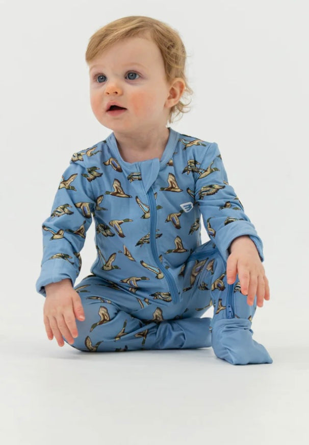 Jumbo Mallards Baby Zip Up Burlebo