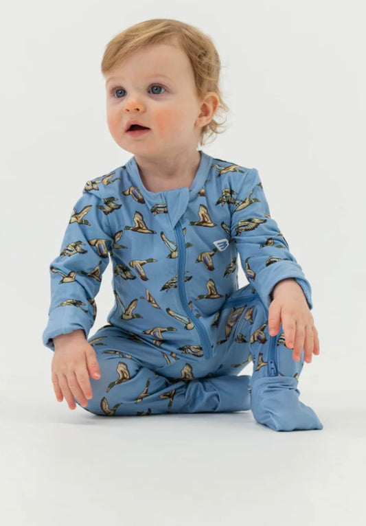 Jumbo Mallards Baby Zip Up Burlebo