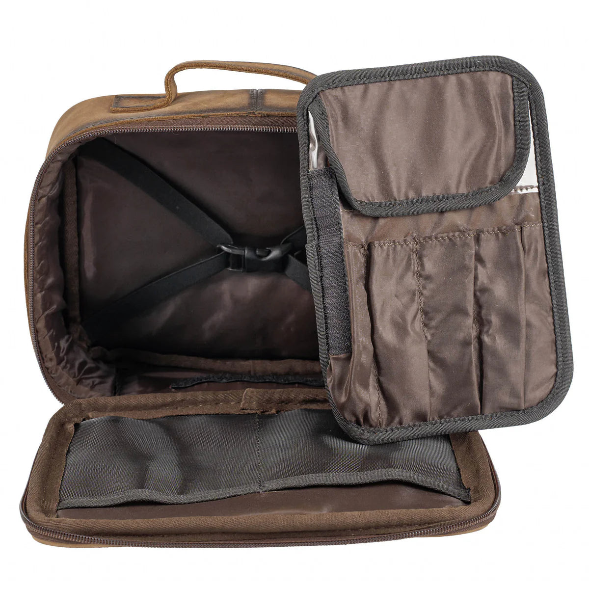Cowhide Yukon Makeup organizer STS33092 STS Ranchwear
