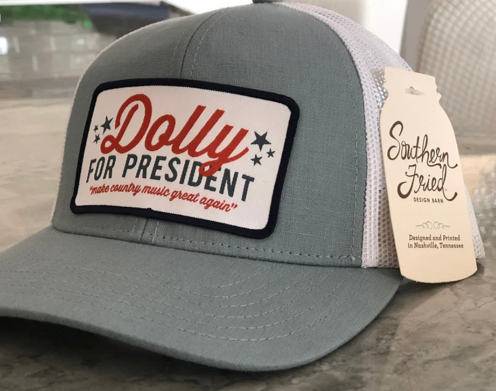 Dolly For President Cap