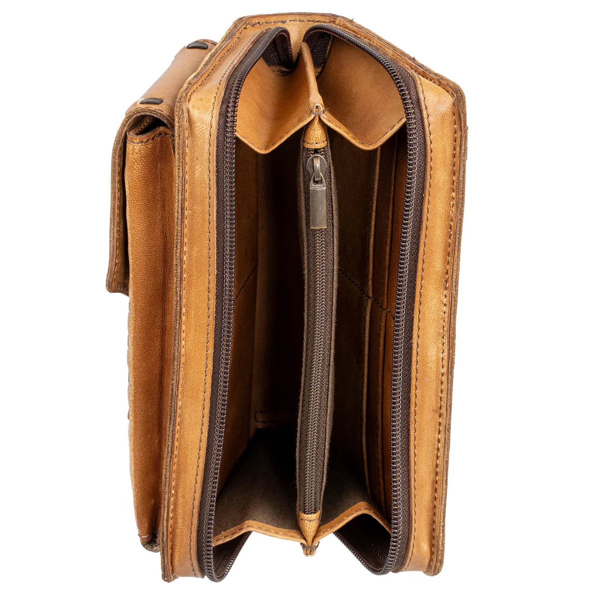 Bandera Tan Quickdraw Crossbody Wallet STS62442 STS Ranchwear