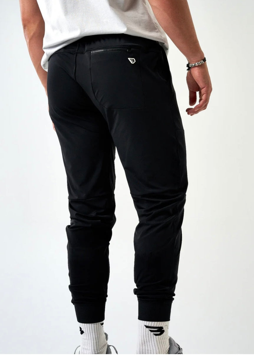 Black Performance Jogger Burlebo