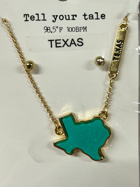 Texas Druzzy Necklace