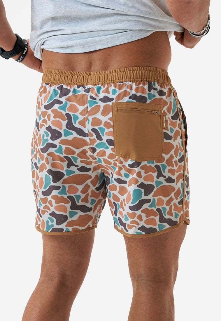 Bayside Camo BurleboSwim Trunks Fl
