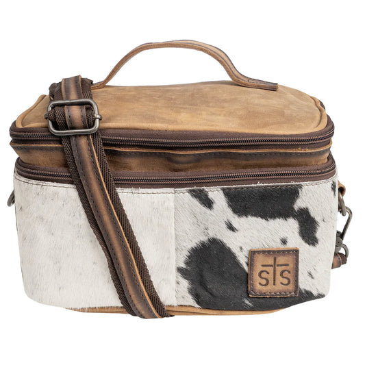 Cowhide Glamour makeup organizer STS30888 STS Ranchwear
